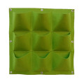 Outdoor indoor non woven  large garden wall hanging vertical felt fabric strawberry potato plant grow bag planter for vegetable